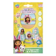   Gabina kućica za lutke Easter set naljepnica za jaja s držačem