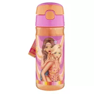   Šareno Besties Ženska plastična boca za vodu sa slamkom i kukom, 450 ml