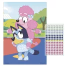 Bluey Shiny Duo kreativni set s perlicama