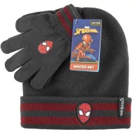 Spider-Man Grey dječja kapa i rukavice set