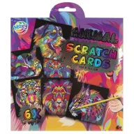 Životinje Colorful set za grebanje slikama životinja