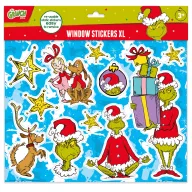 Grinch Dr Seuss set XL naljepnica za prozore