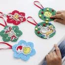 Grinch Dr Seuss božićna ukrasna jelka set od 5 komada