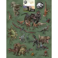 Jurassic World Attack naljepnica