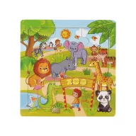 Životinje Zoo drvena slagalica 9 komada