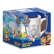   Psići u ophodnji Team porculanska šalica za bojanje 235 ml u poklon kutiji