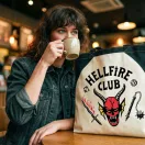 Stranger Things Hellfire Club torba za kupovinu, torba za kupovinu 40 cm