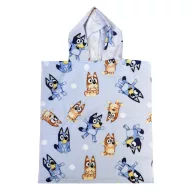 Bluey Playful plažni ručnik pončo 50x115 cm (Fast Dry)