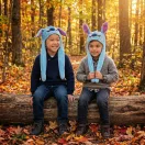 Disney Lilo i Stitch Blue dječja kapa s pomičnim ušima