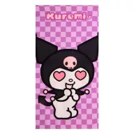   Hello Kitty Kuromi Heart ručnik za kupaonicu, ručnik za plažu 70x140cm (Fast Dry)