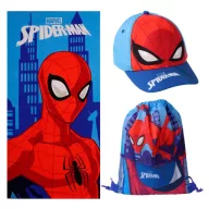  Spider-Man City Saver set ručnika, sportska torba, baseball kapa