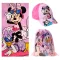 Disney Minnie Daisy set ručnik, sportska torba, baseball kapa