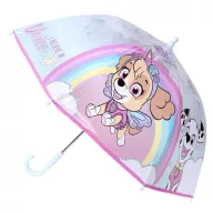   Psići u ophodnji Believe in Unicorns dječji prozirni kišobran Ø71 cm