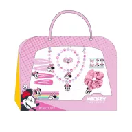 Disney Minnie Pink set pribora za kosu i nakit, 15 kom.