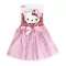 Hello Kitty Pink dječja suknja i set za kosu 3 - 8 godina / 98 - 128 cm