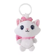   Disney Marie Pink Bow 3D plišana figura s vješalicom, ukras za torbu 13 cm