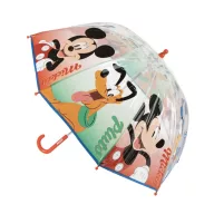 Disney Mickey Pluto dječji prozirni kišobran Ø71 cm