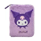 Hello Kitty Kuromi Purple punjena plišana pernica s 2 kata