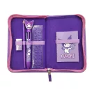 Hello Kitty Kuromi Purple punjena plišana pernica s 2 kata