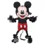 Spider-Man Classic Disney Mickey zviždaljka uže igračka za pse 26 cm