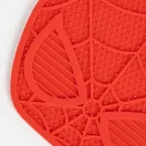Spider-Man Red silikonska prostirka za hranjenje 21 cm