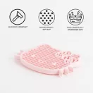 Hello Kitty Pink silicijska podloga za hranjenje 18 cm