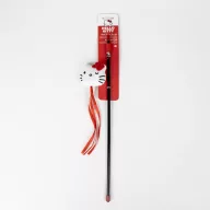 Hello Kitty Red ribički štap za mačke, igračka za mačke