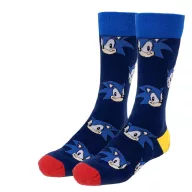 Sonic the Hedgehog Face duge čarape za odrasle 35/41