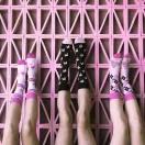 Barbie Argyle ženske čarape duge do koljena 36/43