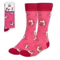   Disney Ratovi igračaka Lotso Pink duge čarape za odrasle 36/43