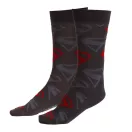 Superman Grey čarape za odrasle s dugom nogom 38/45