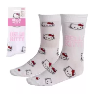 Hello Kitty White dolga čarapa za odrasle 36/43