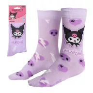 Hello Kitty Kuromi Purple odrasle duge čarape 36/43