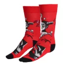 Harley Quinn Red odrasle duge čarape 36/43