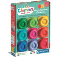   Šareno Clemmy mekani set građevinskih kocki 9 kom Clementoni