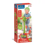 Šareno Green Trokotačni romobil s zmajem Clementoni