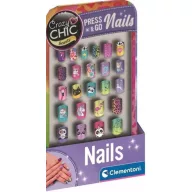 Crazy Chic Animals set umjetnih noktiju Clementoni