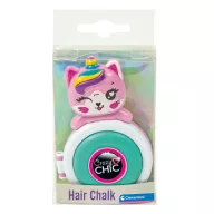 Crazy Chic Animal zelena kreda za kosu Clementoni