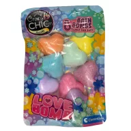 Crazy Chic Heart set bombi za kupanje 8 kom. Clementoni
