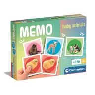 Životinje Baby memorijska igra 48 komada Clementoni