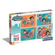 Liga pravde Mini-mates DC Super Hero 4 u 1 puzzle Clementoni
