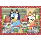 Bluey Play All Day 4 u 1 puzzle Clementoni