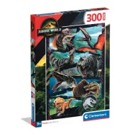 Jurassic World Battle Zone Clementoni puzzle sa 300 komada