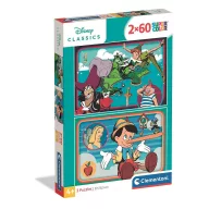 Disney Classics Adventure 2x60 komada slagalica Clementoni
