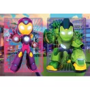 Osvetnici Hero Squad Iron Man i njegoovi super prijatelji 2x20 komada puzzle Clementoni