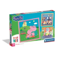 Pepina Praščić Family Clementoni slagalica 3x48 komada