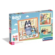 Bluey Creative Play Clementoni puzzle 3x48 komada