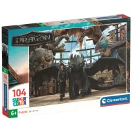 Kako dresirati zmaja Arena Clementoni puzzle od 104 komada