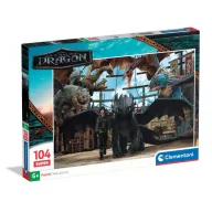   Kako dresirati zmaja Arena Clementoni Super puzzle, 104 komada