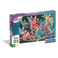 Winx Club Mystical 104-dijelna puzzle Clementoni